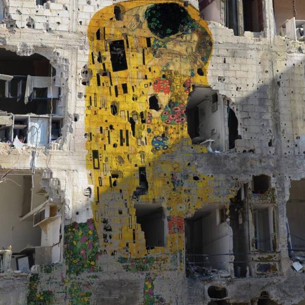 El beso Klimt -Tamman Azzam